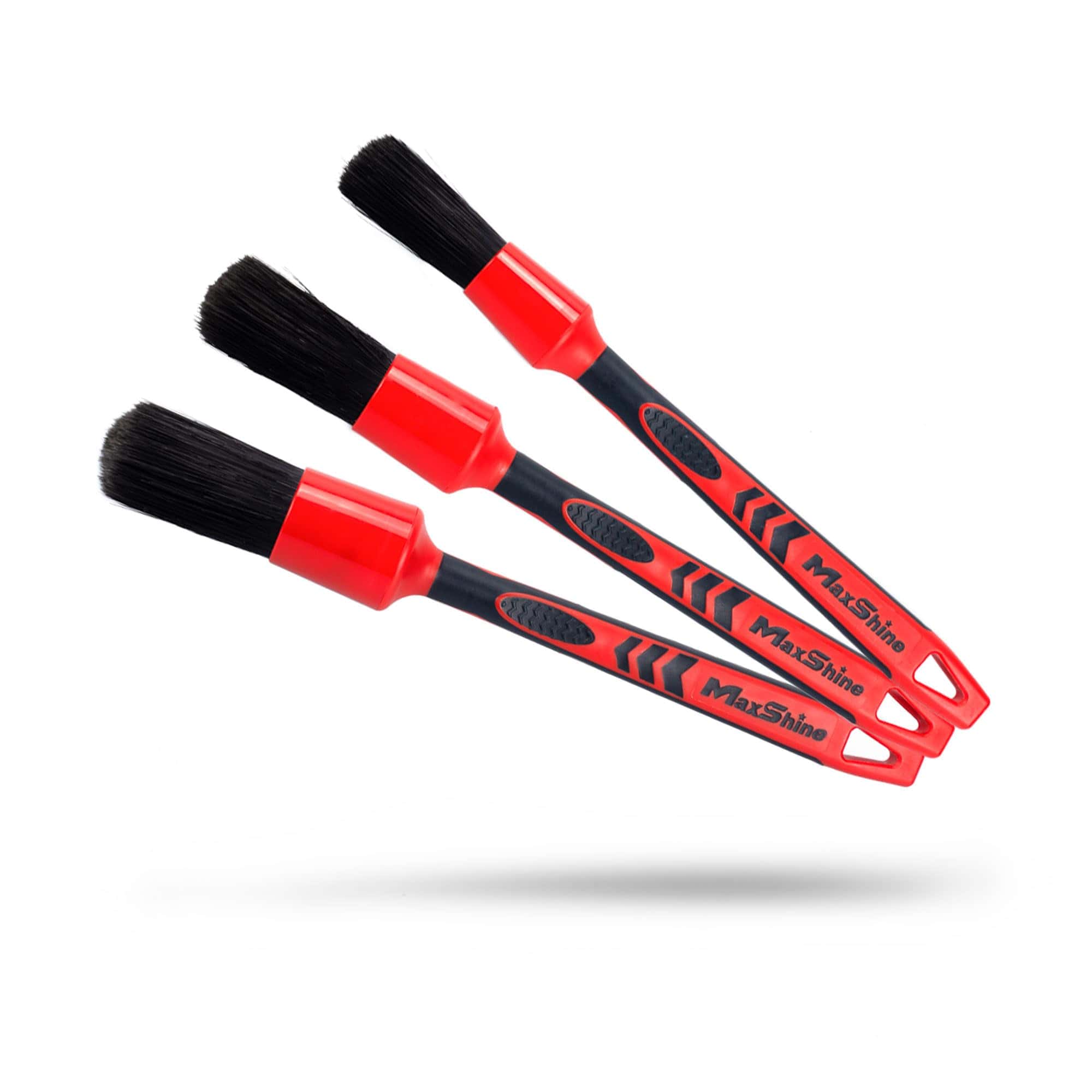 Cepillo de Detallado Universal Rojo y Negro Maxshine -