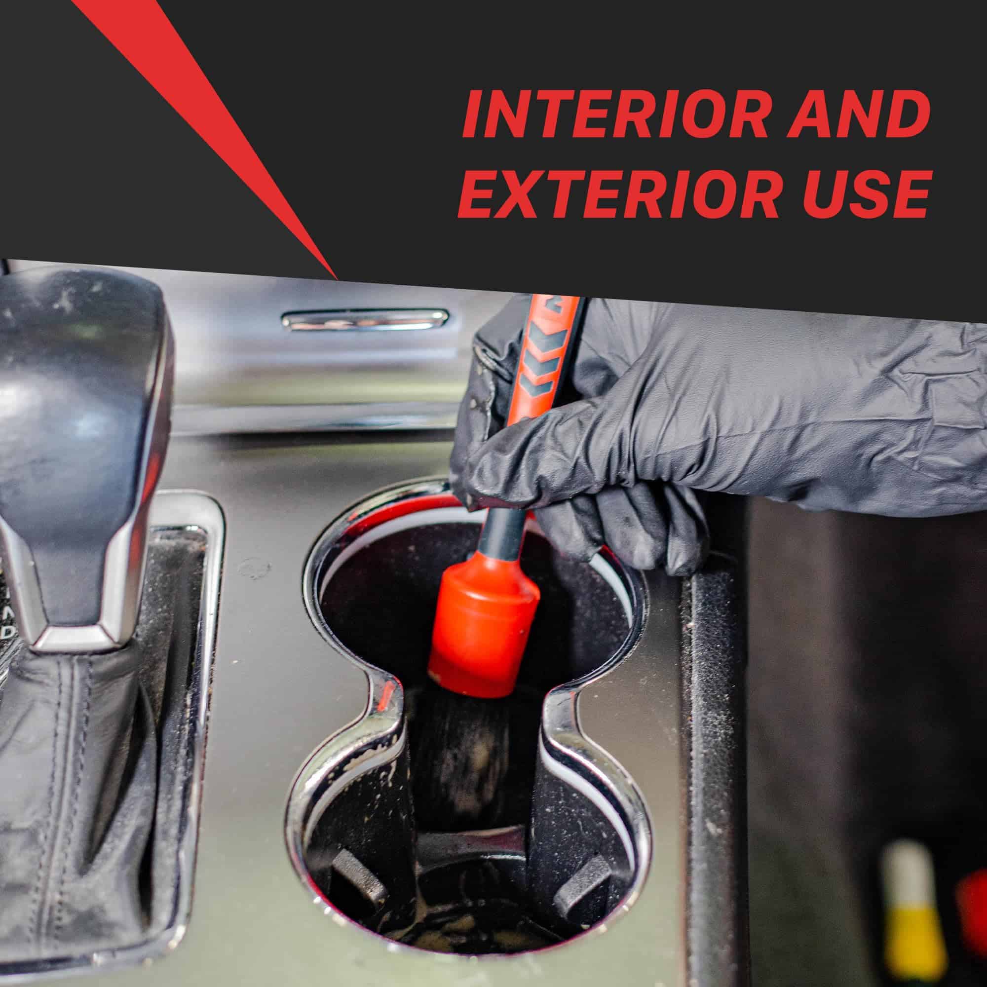 Cepillo de Detallado Universal Rojo y Negro Maxshine - - Imagen 9