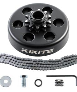 KIKITE Embrague para Go Kart 3/4" Orificio 10 Dientes Para