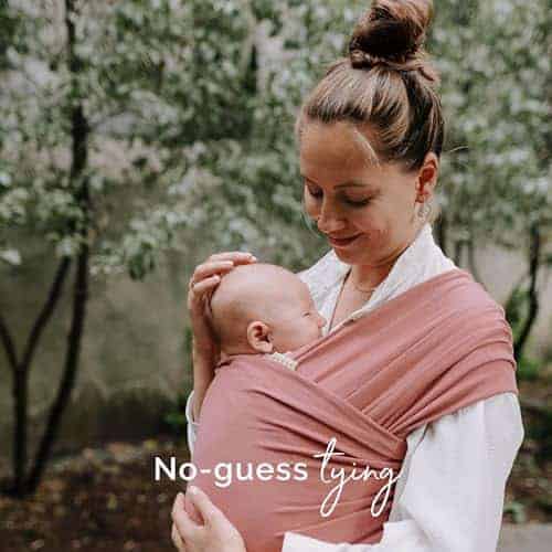 Fular Portabebés para Recién Nacidos a Niños Pequeños - - Imagen 8