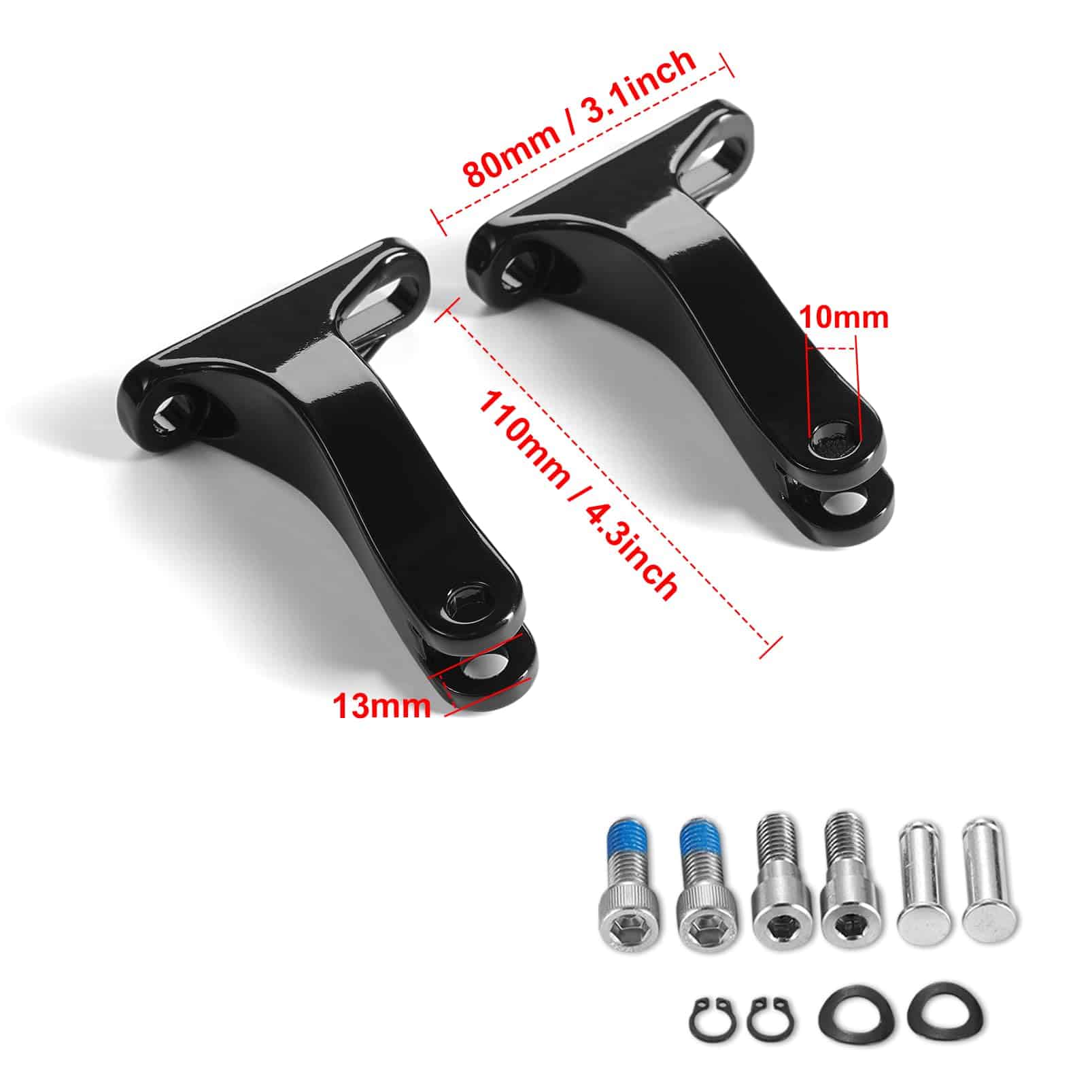 Para Harley Davidson Pisos para pasajeros del Touring - Imagen 7