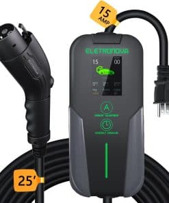 Cargador de Vehículo Eléctrico Eletronova Nivel 2 240V 15A