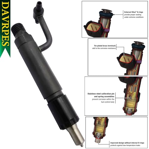 4PCS DAVRPES Y729503-53100 Inyectores de Combustible - Imagen 7