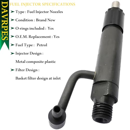 4PCS DAVRPES Y729503-53100 Inyectores de Combustible - Imagen 6