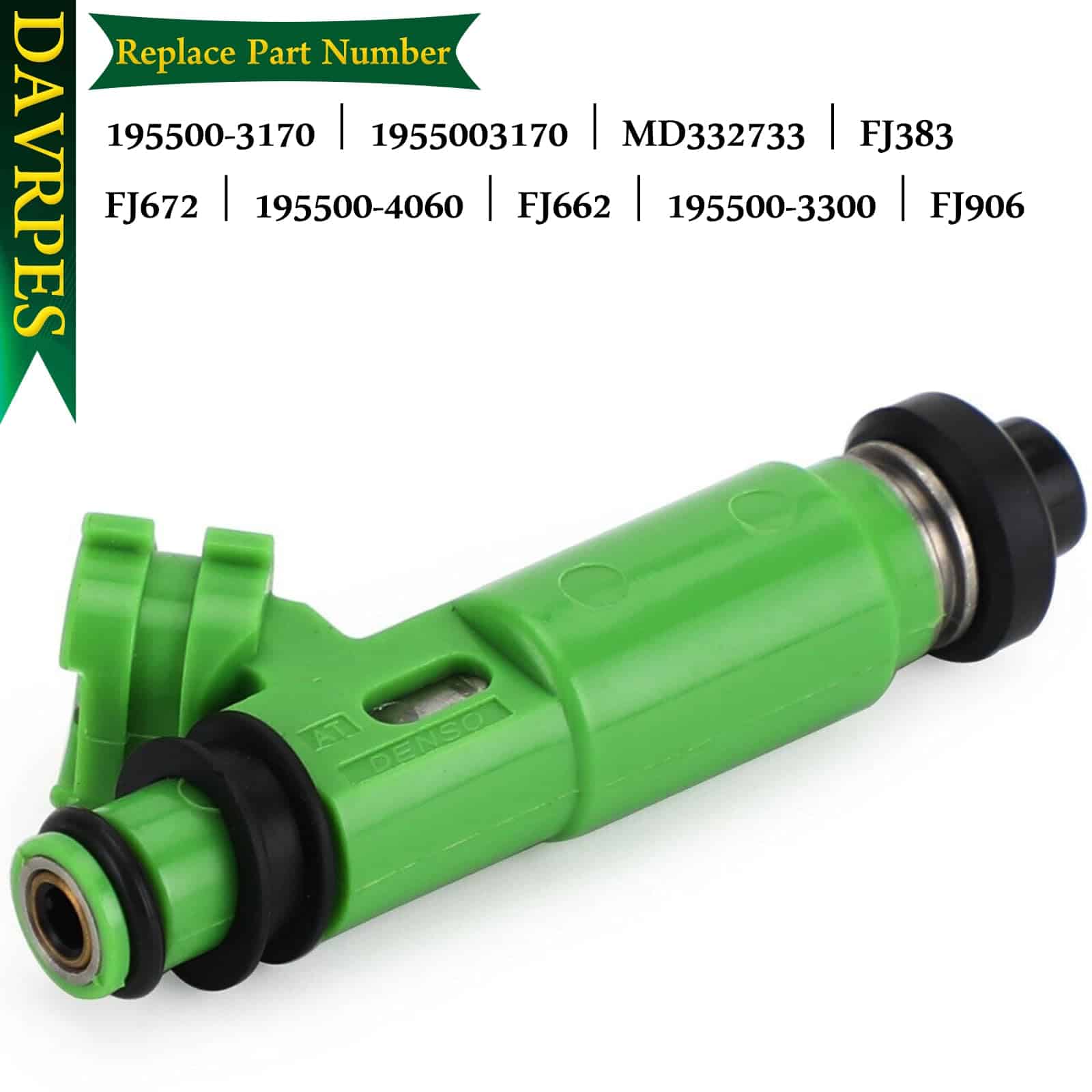 DAVRPES 6PCS FJ383 195500-3170 Inyectores de Combustible 4 - Imagen 3