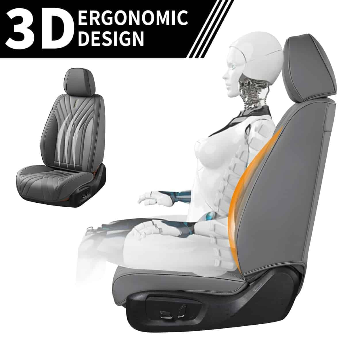 Cubiertas de asiento delantero para automóvil FLORICH, 2 - Imagen 6