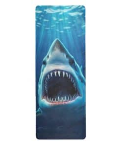 Tapete de Yoga Boca de Tiburón 71" x 26" para Mujeres y