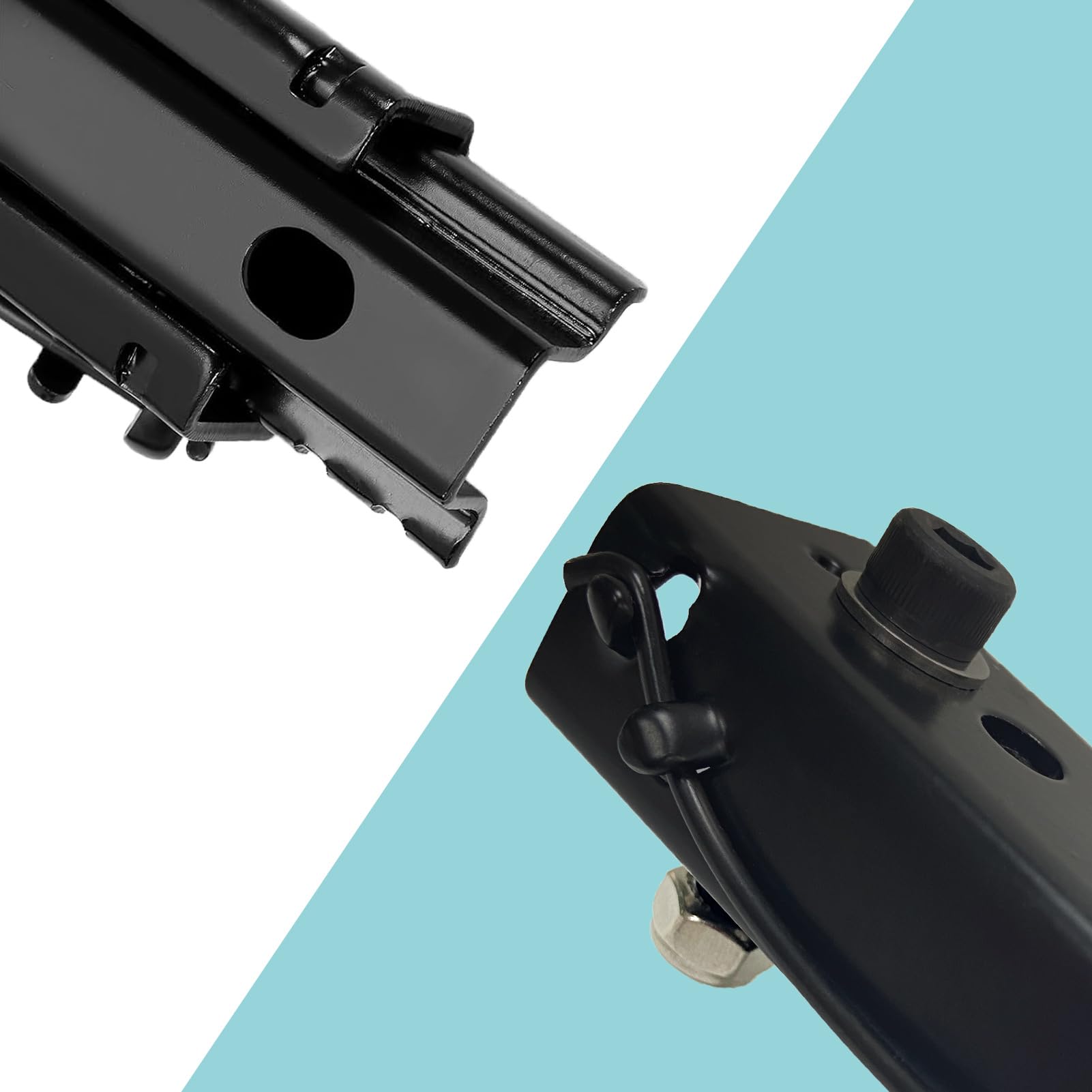 MOYZXC Seat Sliders, Kit de Ensamblaje de Guías de Asiento - Imagen 6