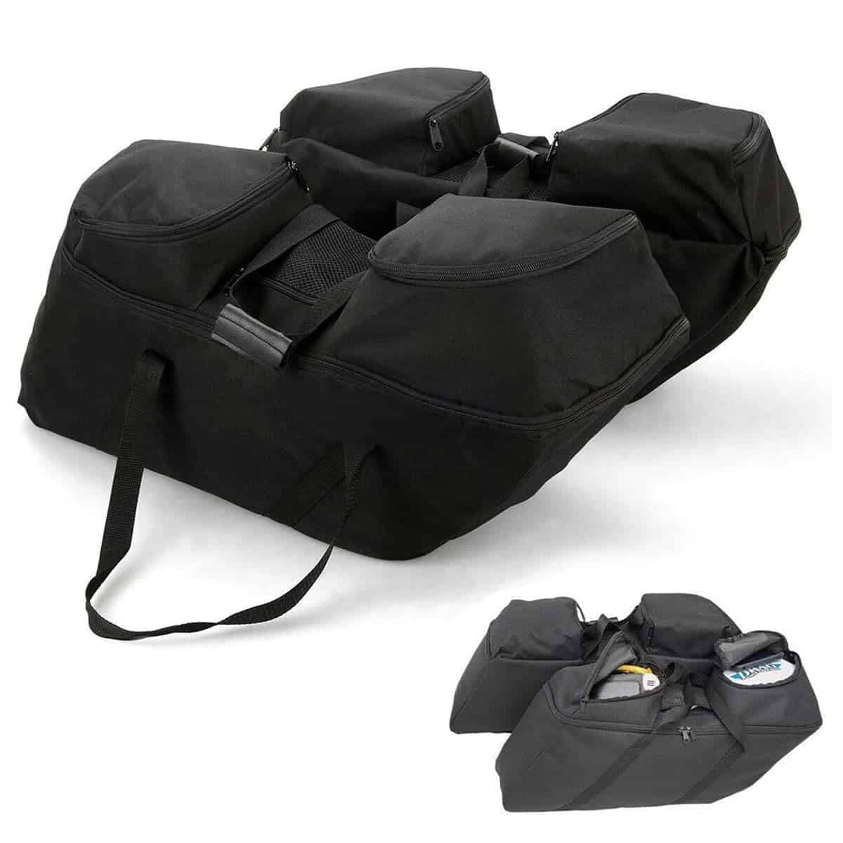 Organizador para alforjas rígidas TOPRAMETAL para Harley - Imagen 4