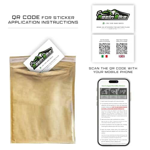 Stickers 3D de Resina para Motocicleta Compatible con BMW R - Imagen 9