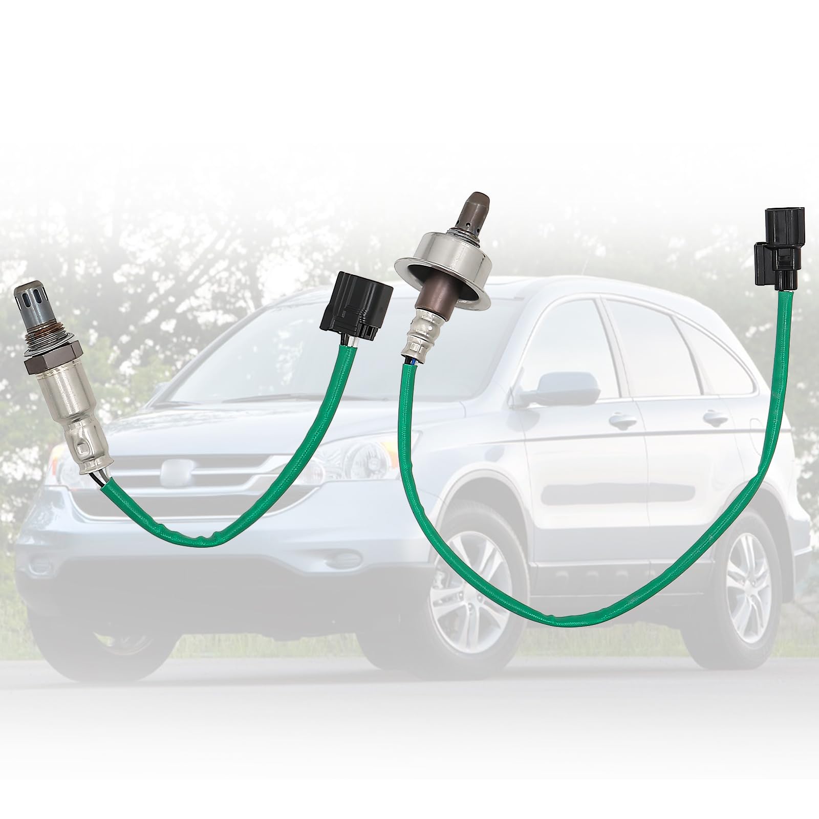 Sensor de oxígeno delantero y trasero compatible con Honda