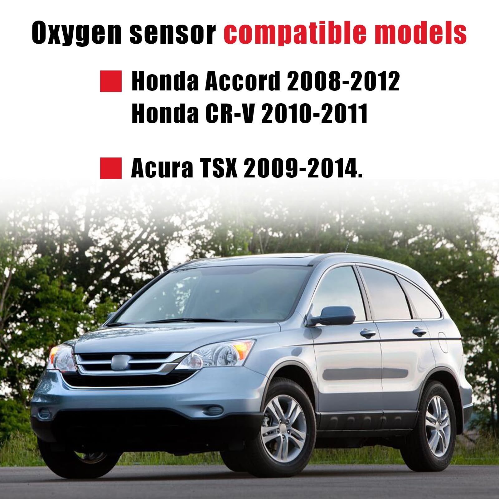 Sensor de oxígeno delantero y trasero compatible con Honda - Imagen 6