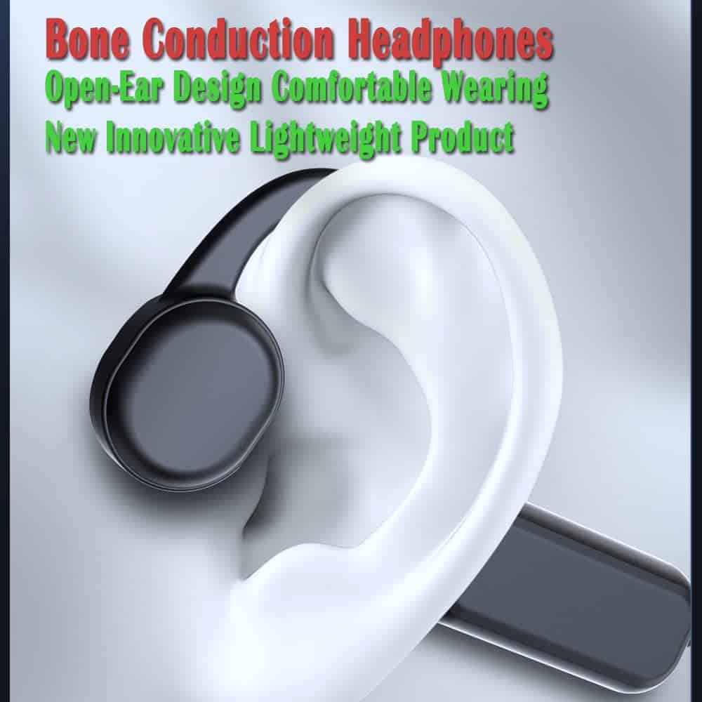 Auriculares de natación IHAO True Bone Conduction X18 Negro - Imagen 6