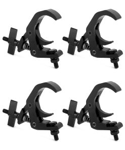 QWORK Abrazadera de Truss para Luces de Escenario, 4 Pack