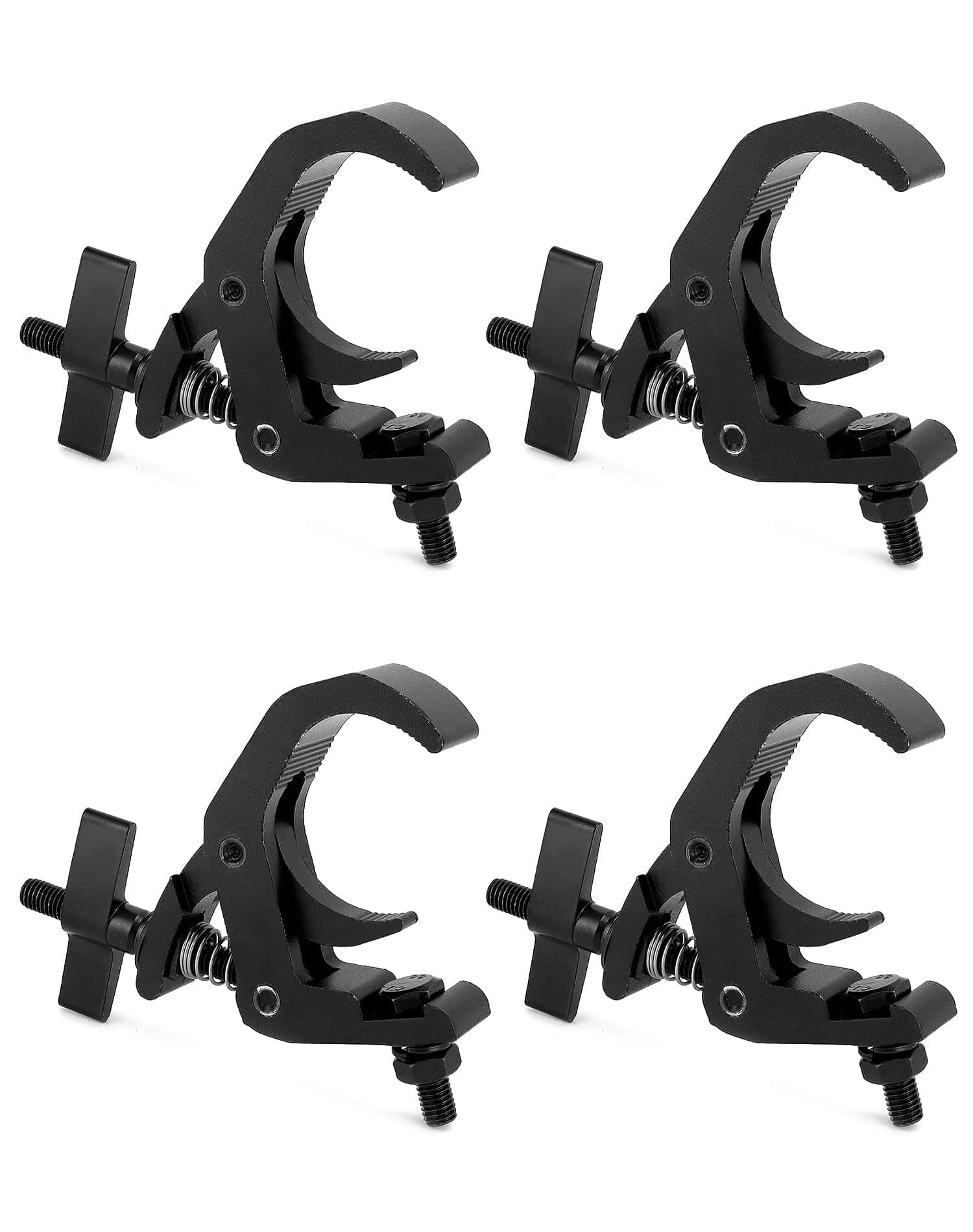 QWORK Abrazadera de Truss para Luces de Escenario, 4 Pack