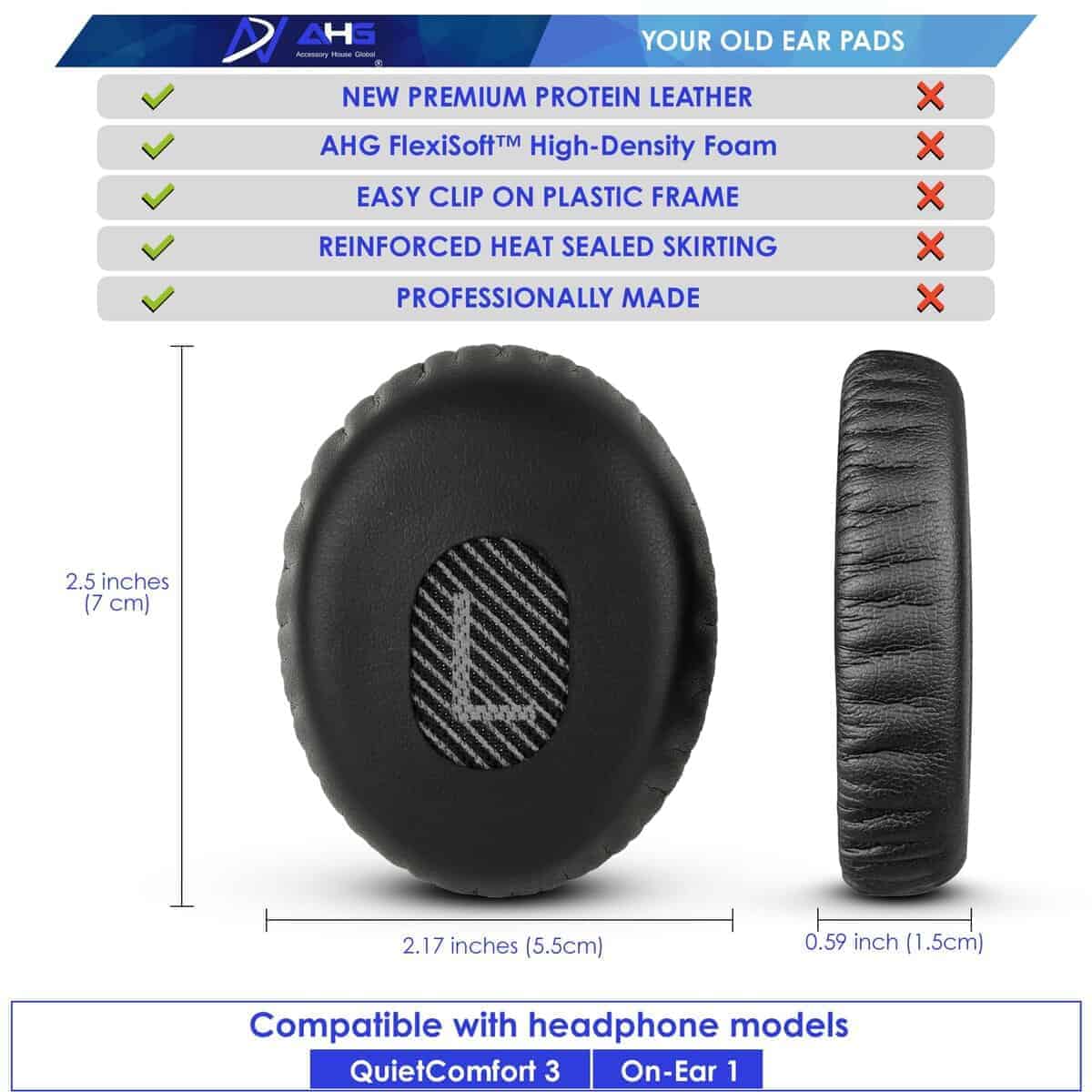 Almohadillas de reemplazo para auriculares Bose - Imagen 7