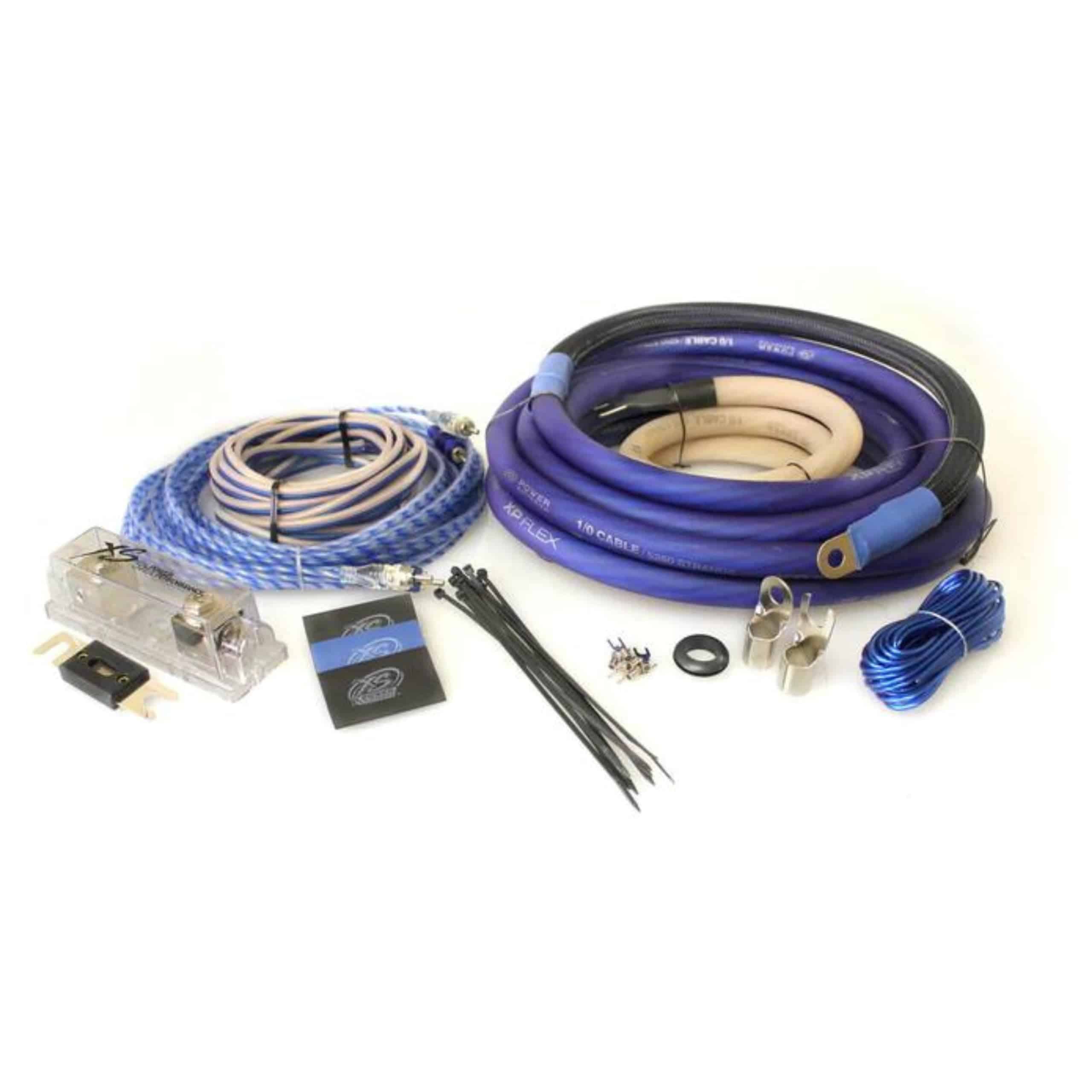 Kit de Instalación de Amplificador XS Power AKXP0-1 Calibre