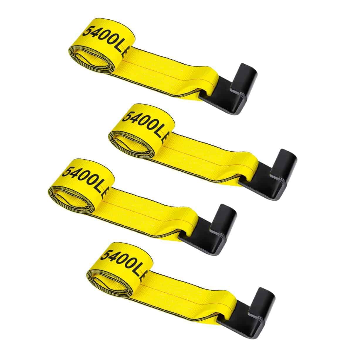 Mimanchi 4" x 5' Correa de Malacate de Contenedor