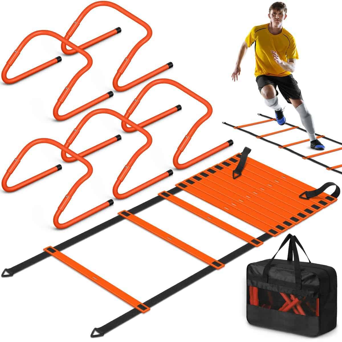 Equipo de Entrenamiento de Velocidad y -naranja