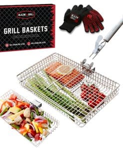 Cestas para Parrilla Blazin' Grill para Parrilla Exterior |