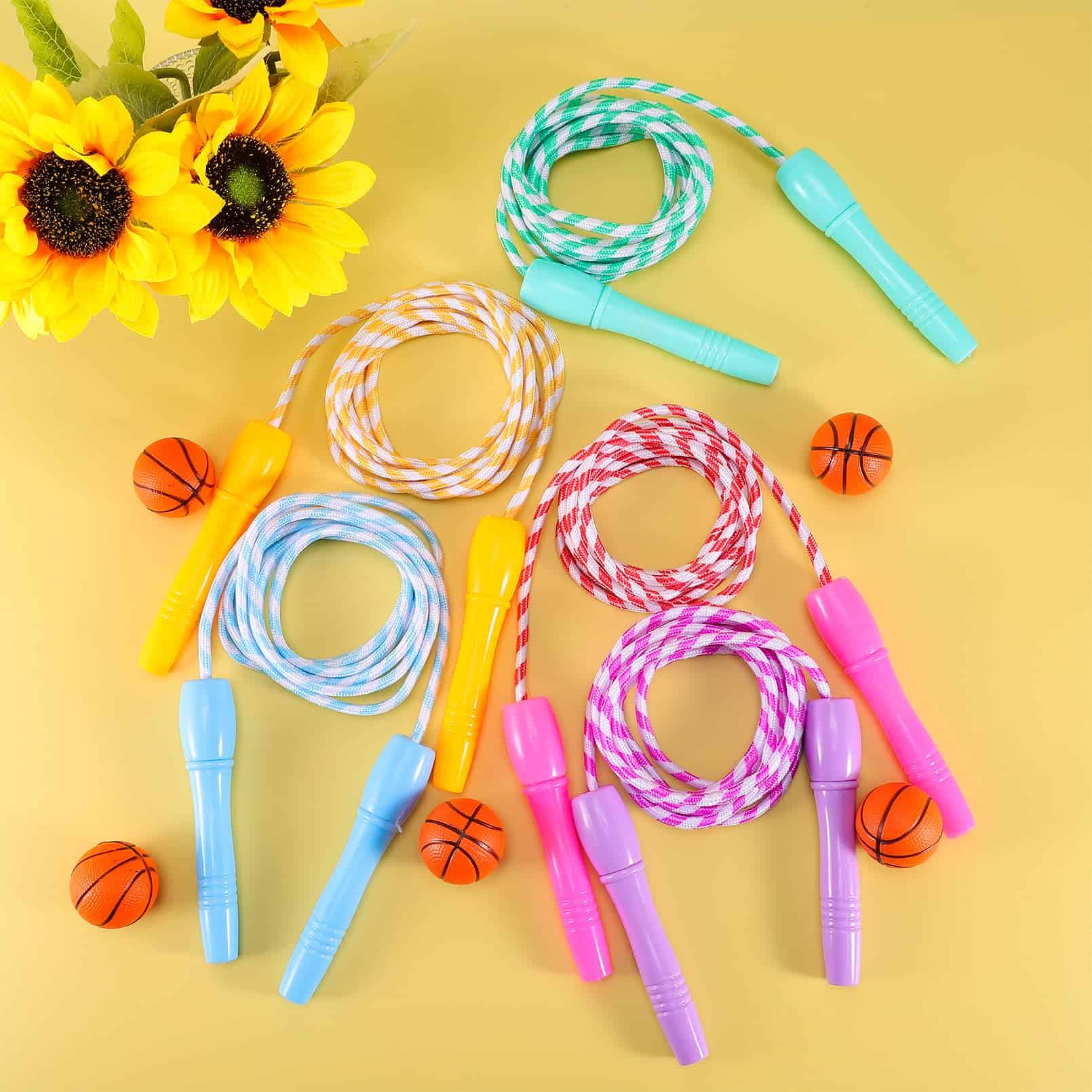 Dyrfolm 12 Pack Cuerda para Saltar para Niños, Cuerda de - Imagen 5