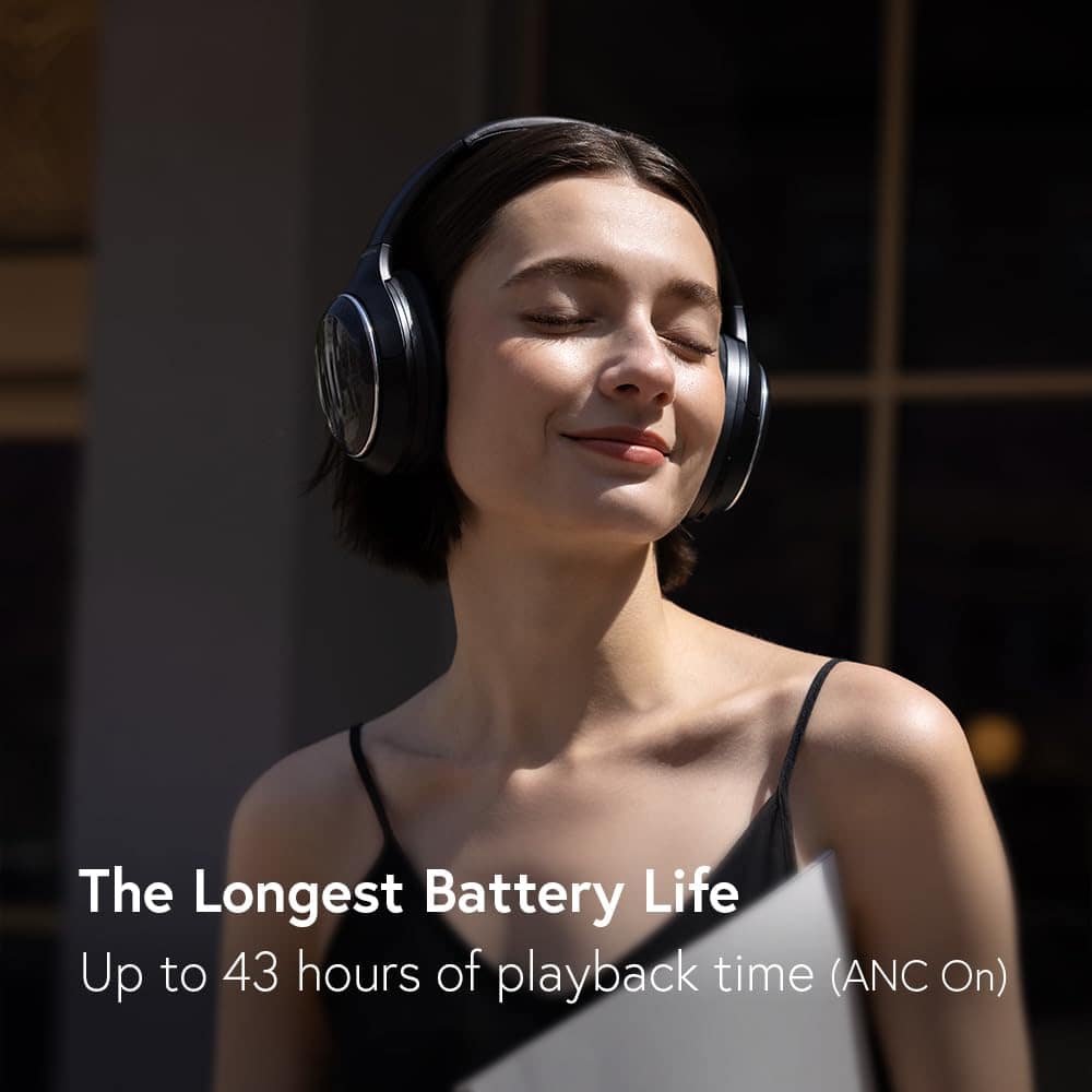 Audífonos inalámbricos con cancelación de -Negro - Imagen 6