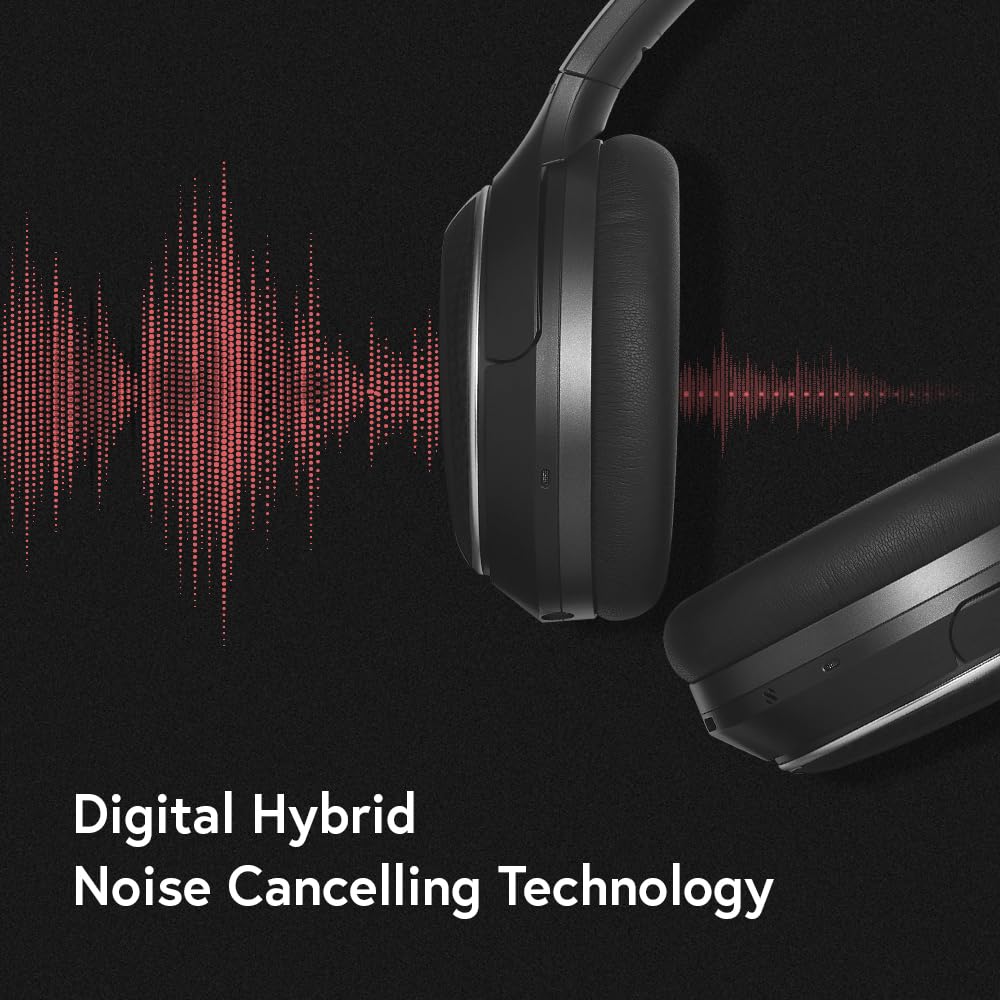 Audífonos inalámbricos con cancelación de -Negro - Imagen 3