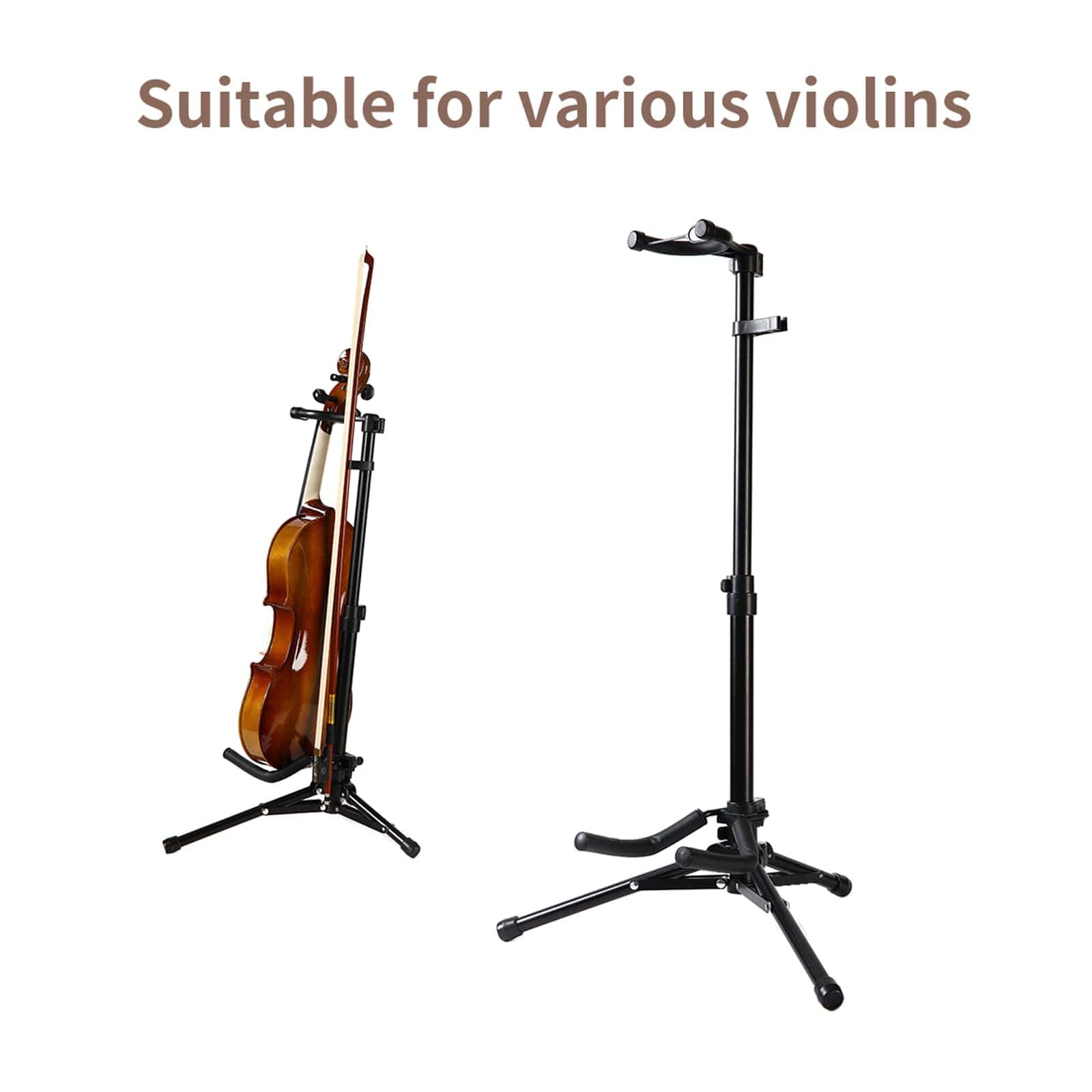 Soporte para violín Meoctrwh, soporte de aleación de - Imagen 3