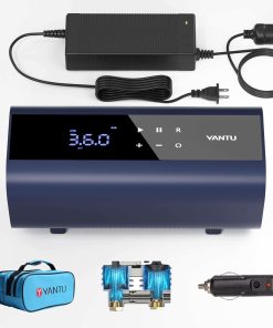 Inflador de neumáticos portátil YANTU 120W/10A/AC, bomba de