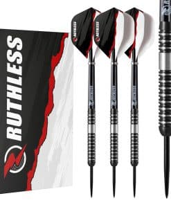 Juego de Dardos Profesionales Ruthless Night Hawk de Punta