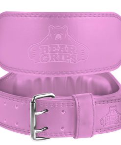 Cinturón de Levantamiento de Pesas Bear Grips -Rosa