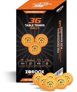 Pelotas de Tenis de Mesa ZOROOOX de Alto -Naranja