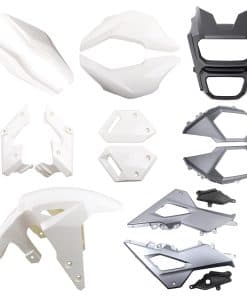 Juego de carenado para motocicleta -Blanco