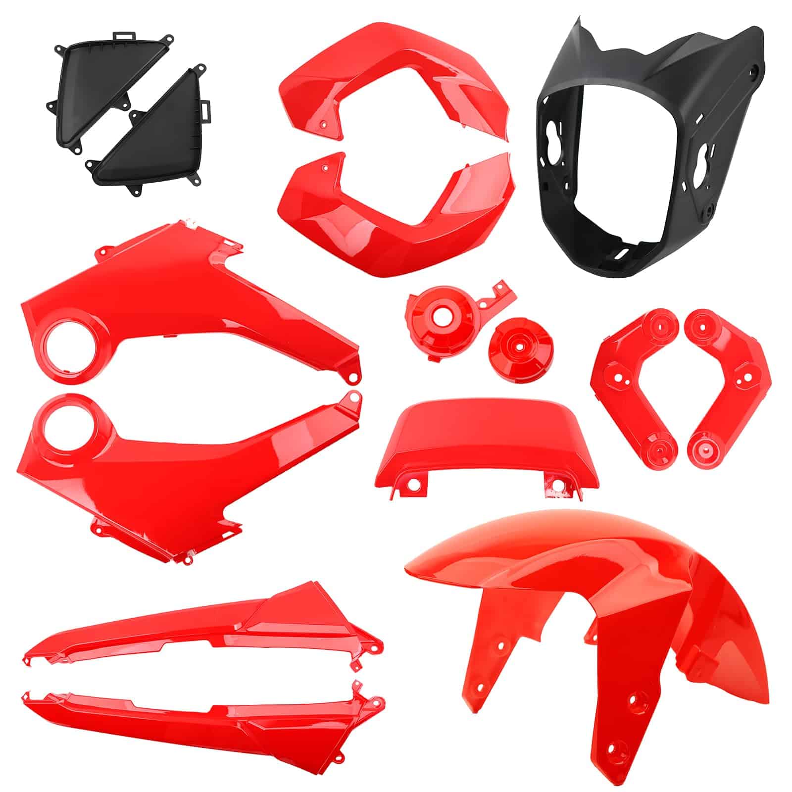 Juego de carenados para motocicleta compatible con Honda