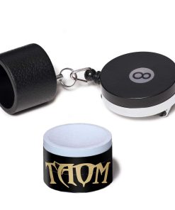 Tiza de Billar Taom Premium 2.0 Azul - con Soporte de Tiza