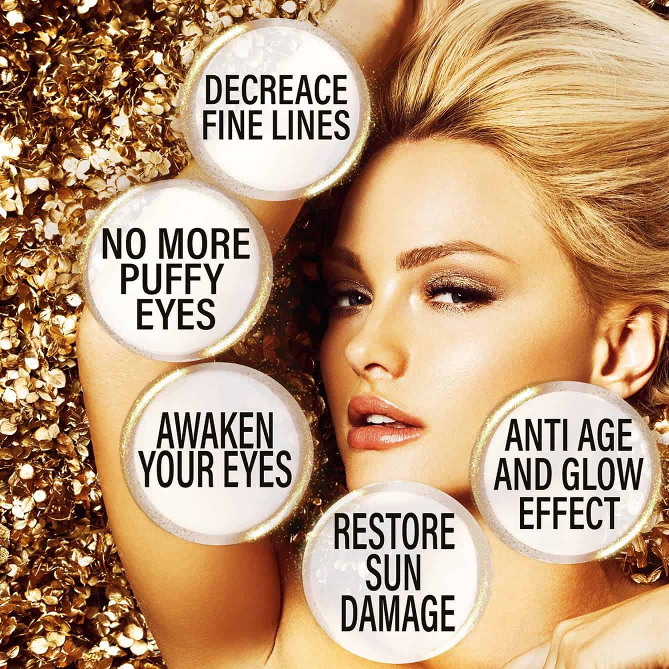 Set de Cuidado de Ojos DIANA DIORO 24K ULTIMATE - Lujosas - Imagen 7