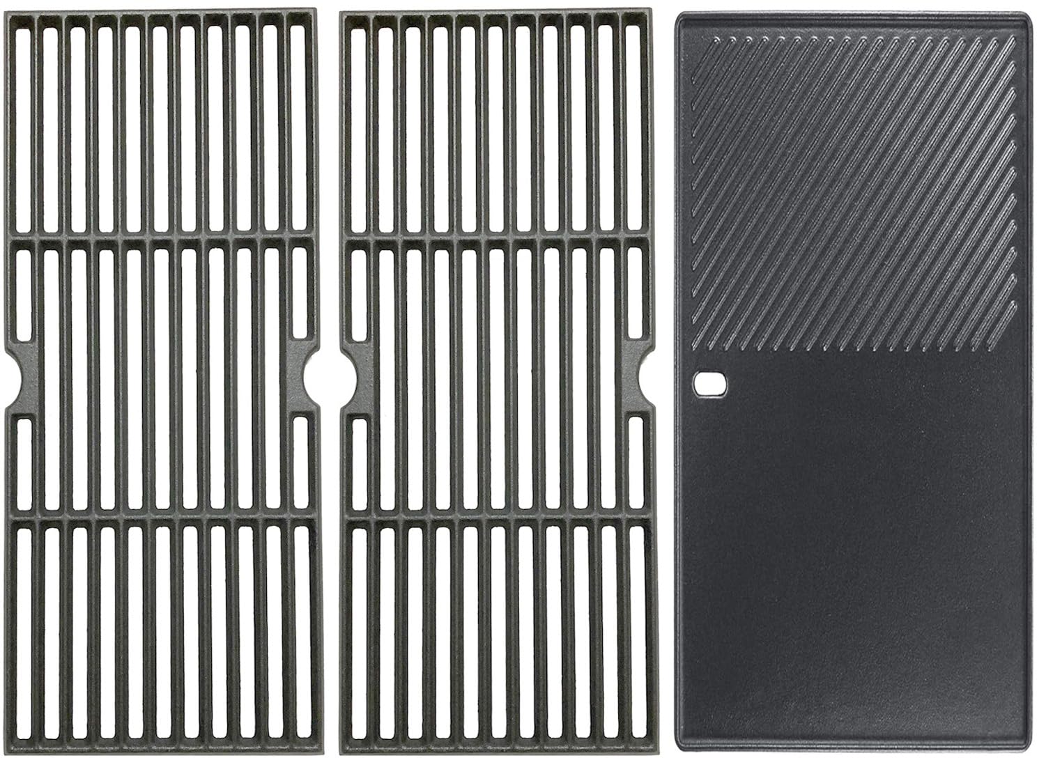 Votenli C6876C 16 7/8" Parrillas (Paquete de 2) y Plancha