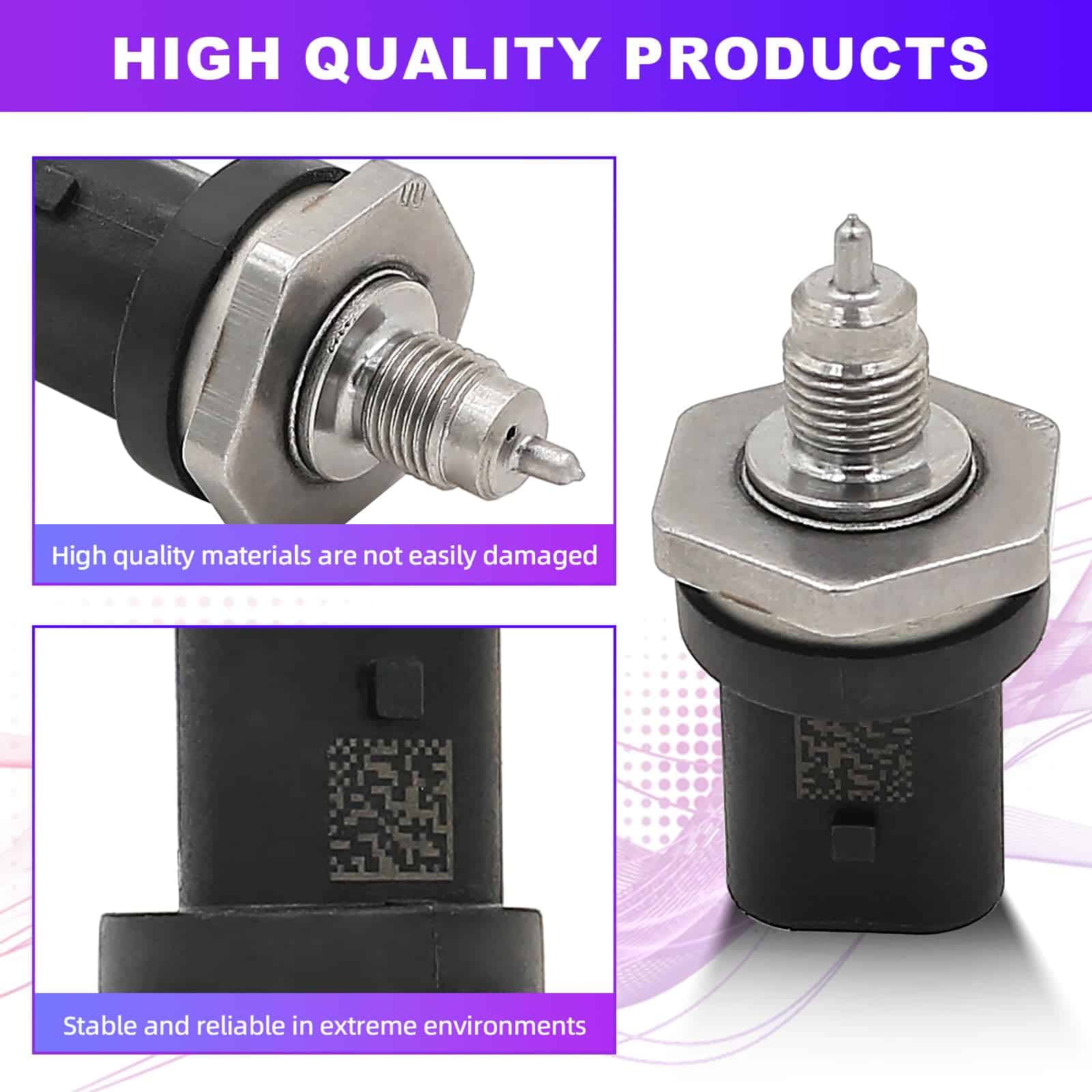 Sensor de presión del inyector de combustible compatible - Imagen 4