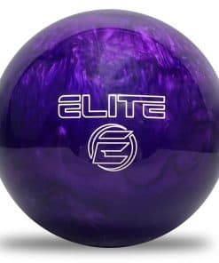 Bola de boliche ELITE Star de poliéster -Púrpura perla