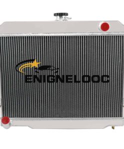 Radiador de Aluminio de 3 Filas Enignelooc para Jeep CJ7