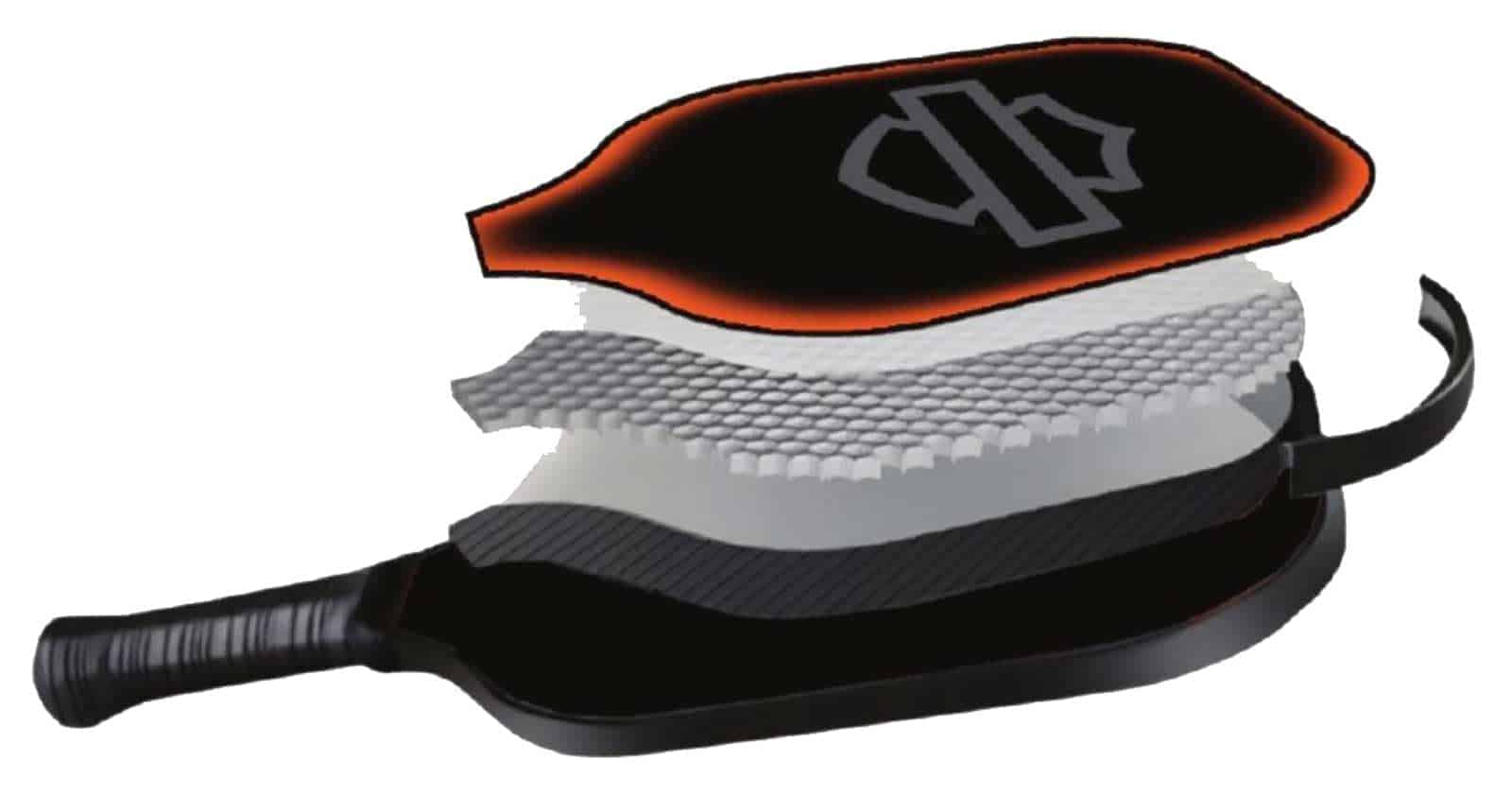 Paleta de Pickleball Harley-Davidson Stealth Bar & Shield - Imagen 3