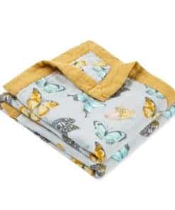 Mantas de Muselina Milkbarn para Niñas y Niños, -Mariposa