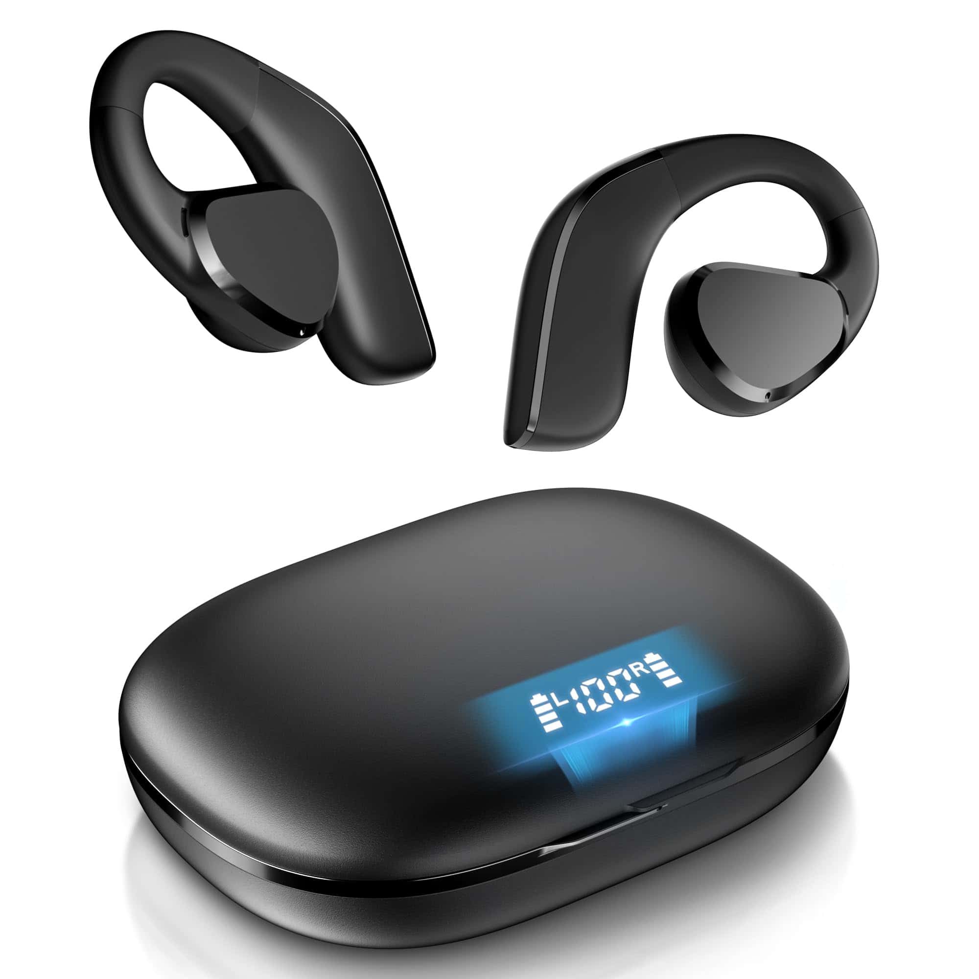 Auriculares de oído abierto, TTQ Bluetooth 5.3 Audífonos