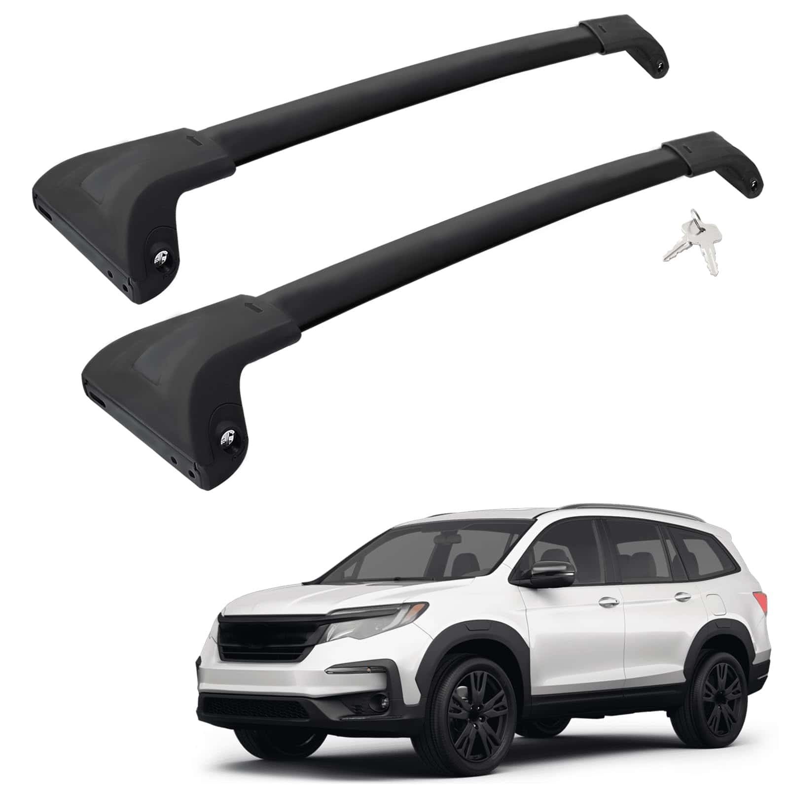 Barras Transversales de Techo para Automóvil Compatible con