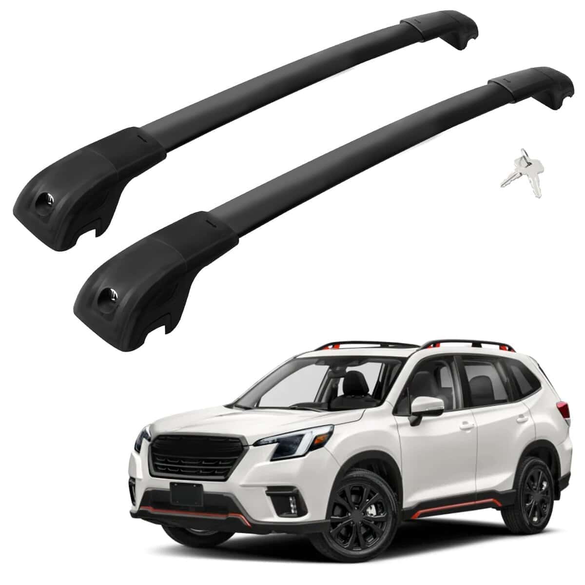 Barras Transversales de Techo para automóviles -Negro