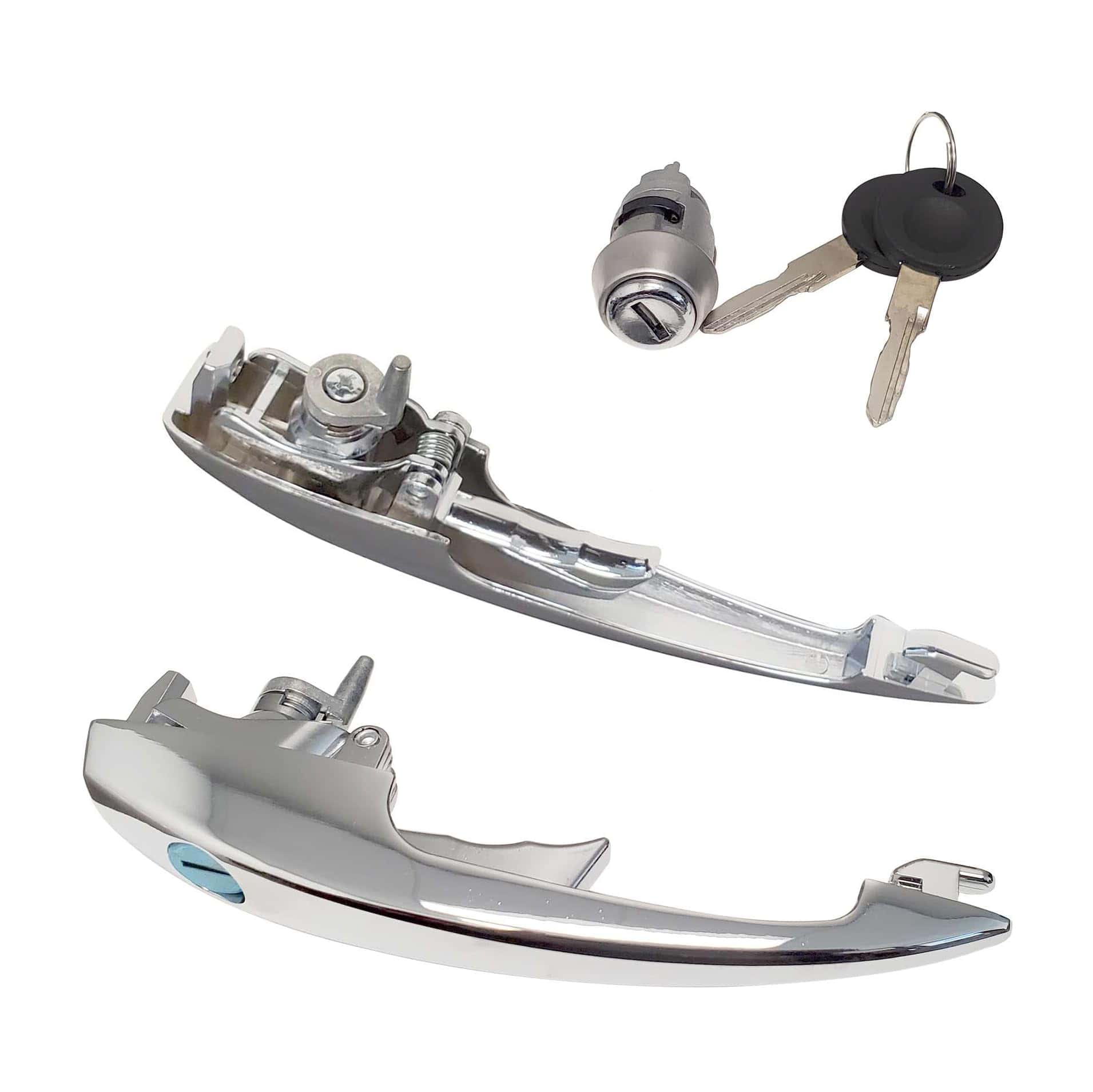 Kit de manijas de puerta DASPARTS 113898205MC con cilindro - Imagen 4