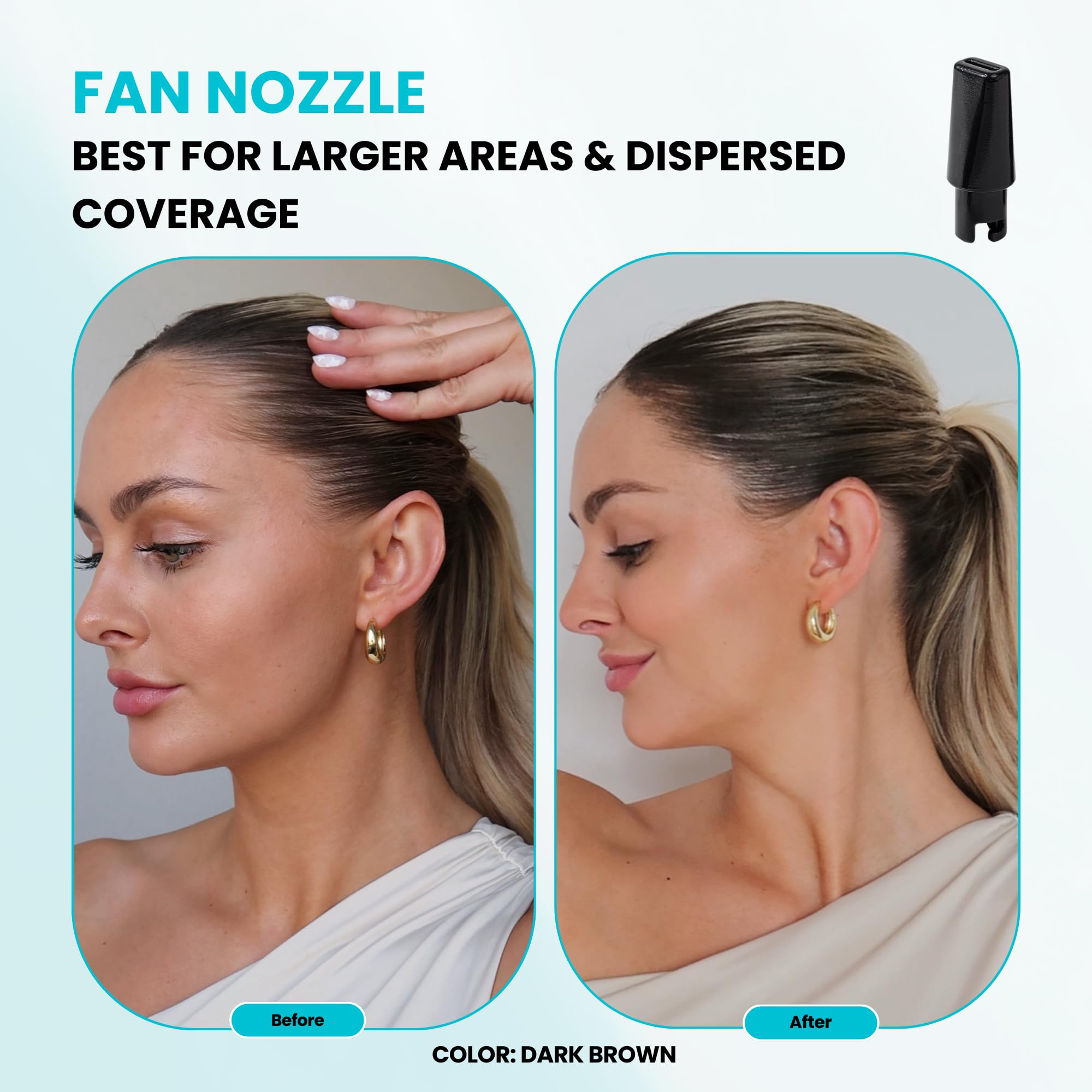 Fibras Capilares, 15G, con Aplicador de Bomba de BONO, - Imagen 9