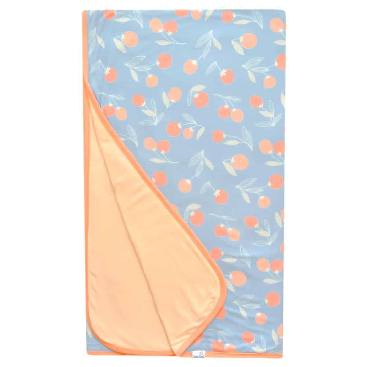 Cobija para bebé de 3 capas Copper Pearl Jumbo: suave