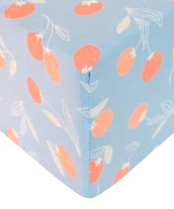 Sábana de cuna ajustada de punto -Clementine