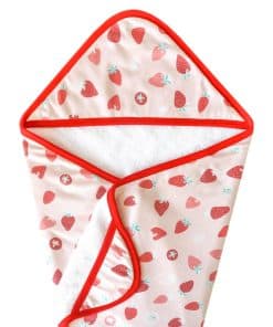 Toallas con capucha Copper Pearl Premium -Fresa